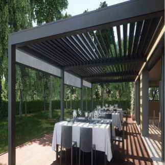 Bioclimatic Pergola in Europe